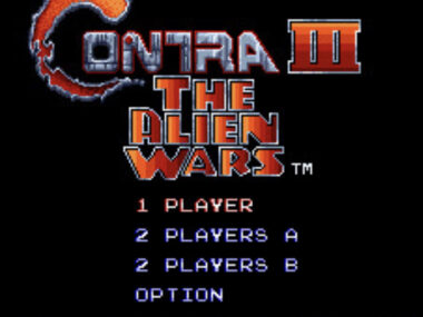 Contra 3 Java game